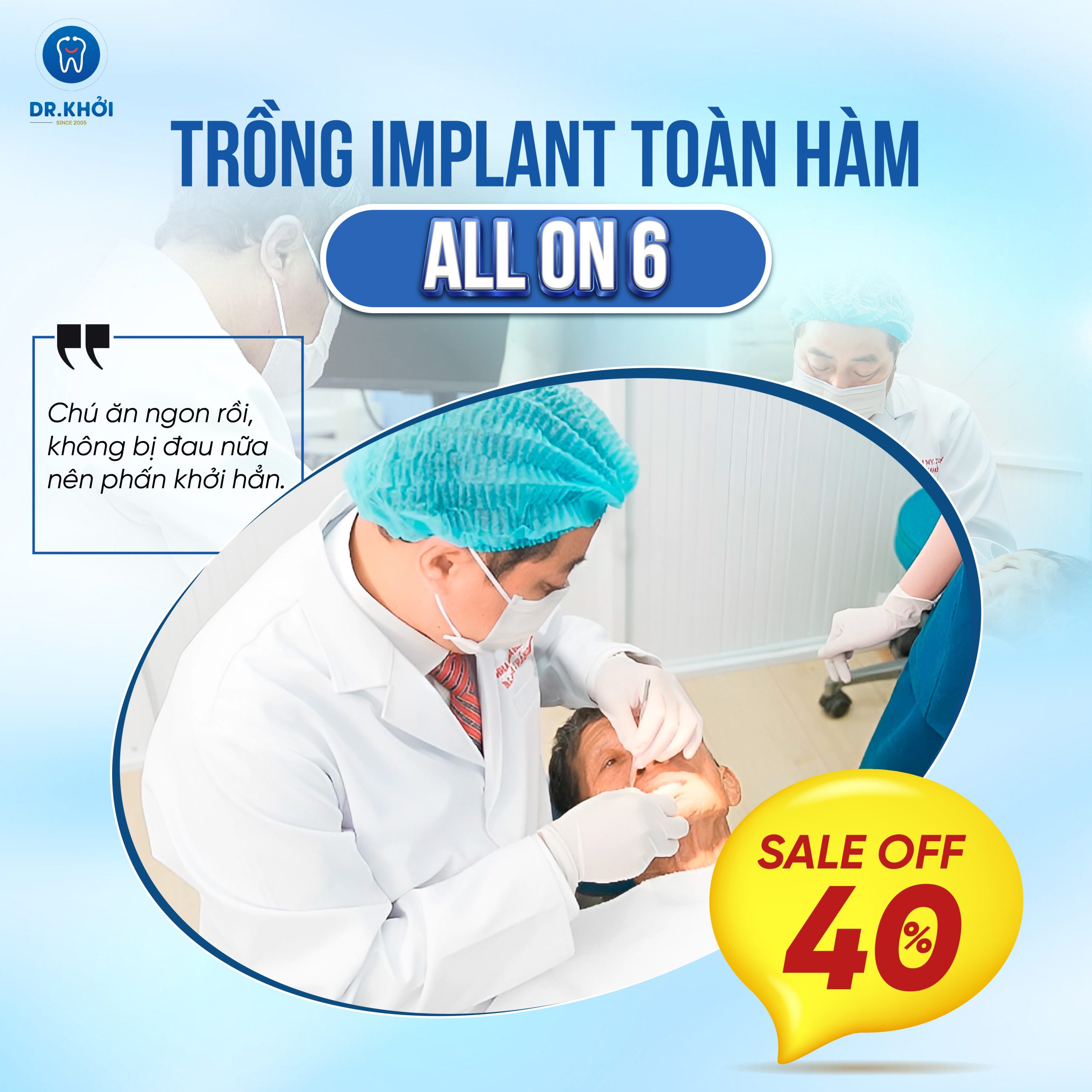 Ưu đãi Implant Nha Khoa Dr Khởi