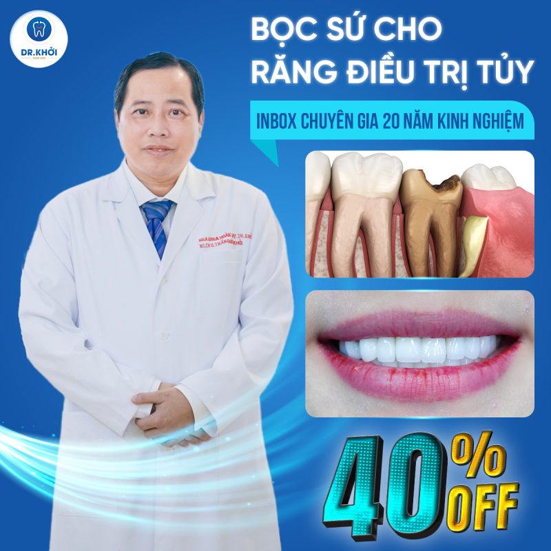 Ưu đãi Răng sứ Nha Khoa Dr Khởi
