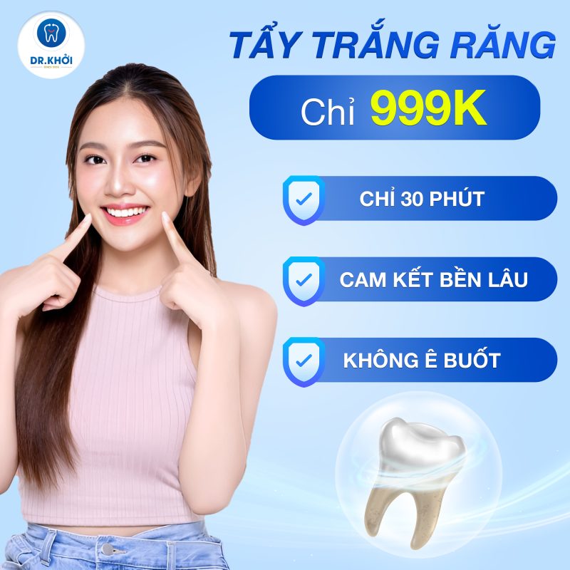 Ưu đãi Nha khoa tổng quát Nha Khoa Dr Khởi